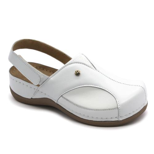 913 LEON Comfort női bőr szandál
