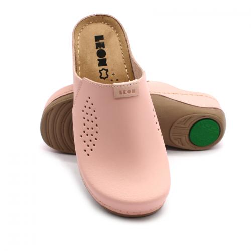 930 LEON Comfort női bőr klumpa