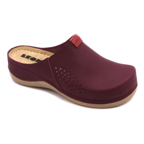 930 LEON Comfort női bőr klumpa