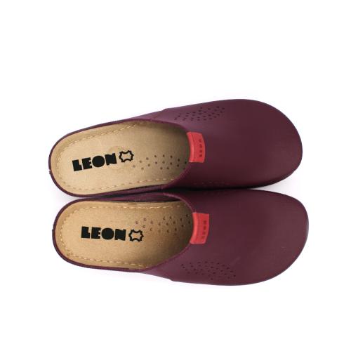 930 LEON Comfort női bőr klumpa