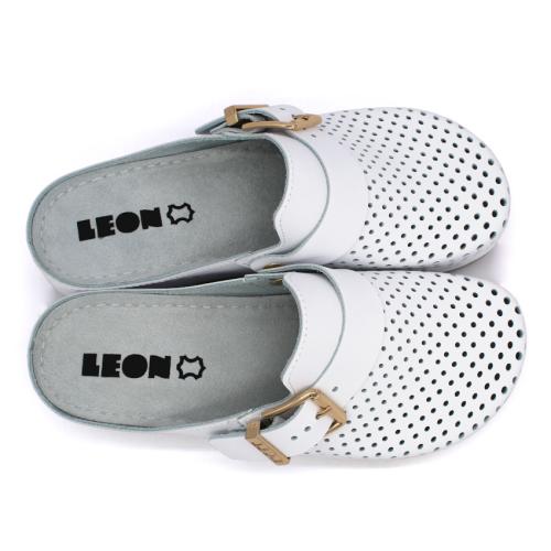 940 LEON Comfort női bőr klumpa