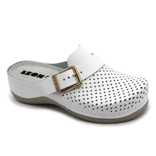 940 LEON Comfort női bőr klumpa