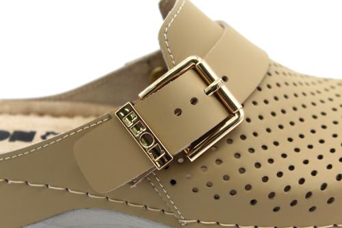 940 LEON Comfort női bőr klumpa