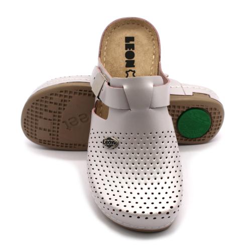 950 LEON Comfort női bőr klumpa