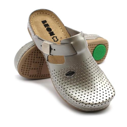 950 LEON Comfort női bőr klumpa