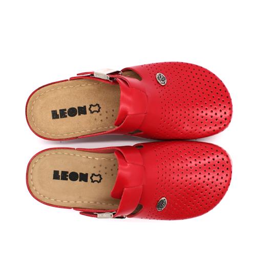 950 LEON Comfort női bőr klumpa