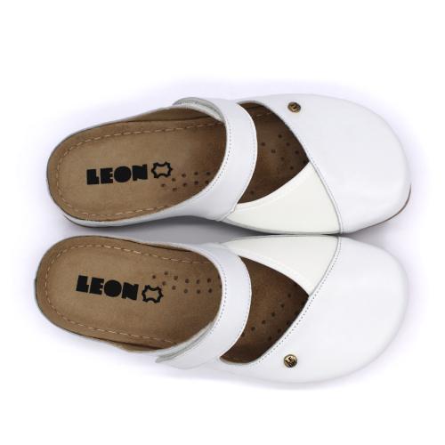 953 LEON Comfort női bőr klumpa