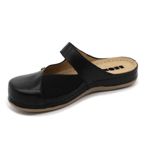 953 LEON Comfort női bőr klumpa