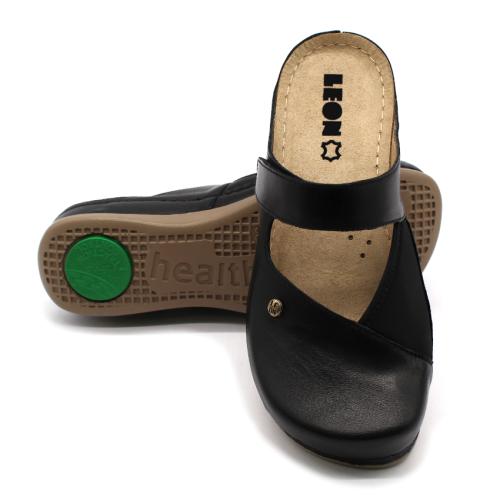 953 LEON Comfort női bőr klumpa