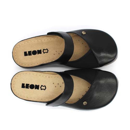953 LEON Comfort női bőr klumpa