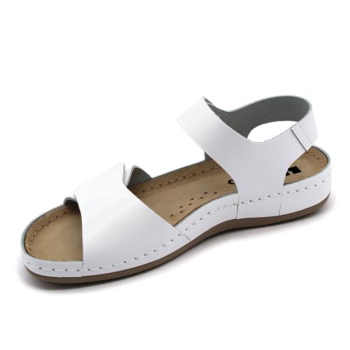 963 LEON Comfort női bőr szandál