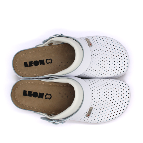 991 LEON Comfort női bőr klumpa