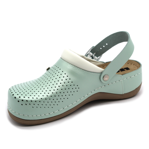 991 LEON Comfort női bőr klumpa