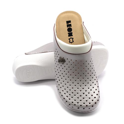 PU100 LEON Comfort női bőr klumpa