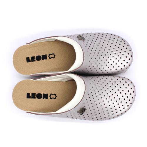 PU100 LEON Comfort női bőr klumpa