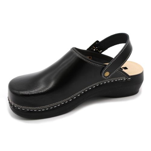 PU101 LEON Comfort női bőr klumpa