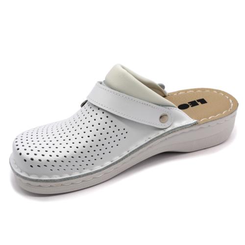 V202 LEON Comfort női bőr klumpa