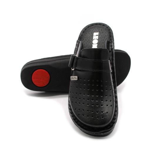 V230 LEON Comfort férfi bőr klumpa