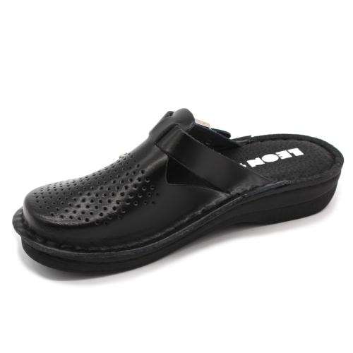 V260 LEON Comfort női bőr klumpa