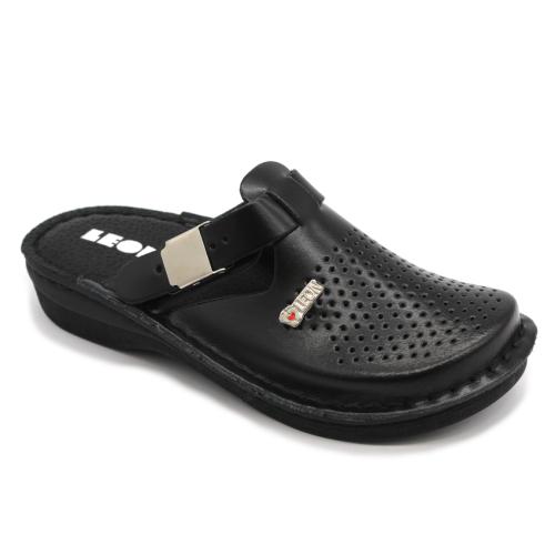 V260 LEON Comfort női bőr klumpa