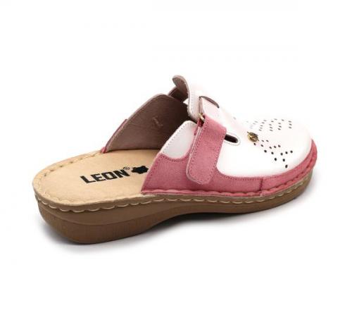V261 LEON Comfort női bőr klumpa