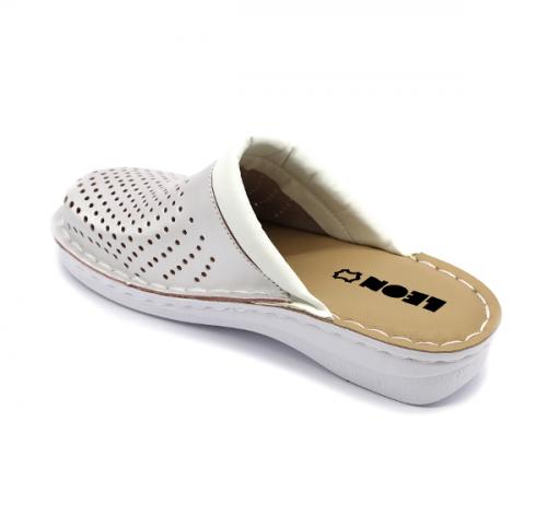 V262 LEON Comfort női bőr klumpa