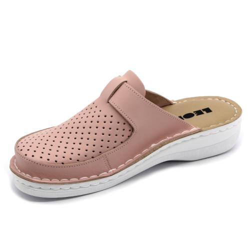 V263 LEON Comfort női bőr klumpa