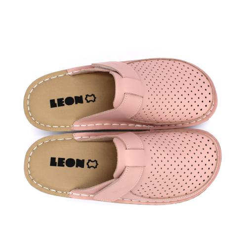 V263 LEON Comfort női bőr klumpa