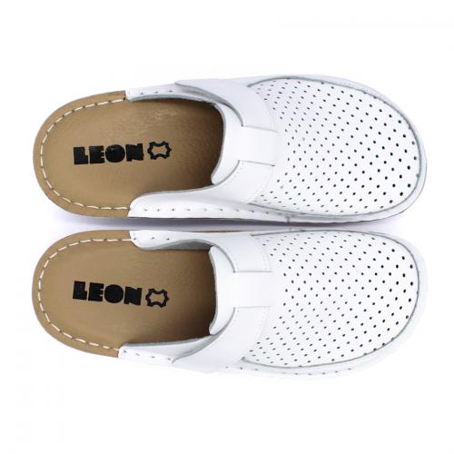 V263 LEON Comfort női bőr klumpa