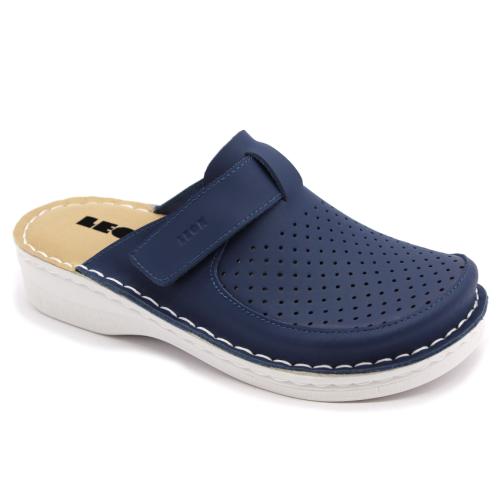 V263 LEON Comfort női bőr klumpa