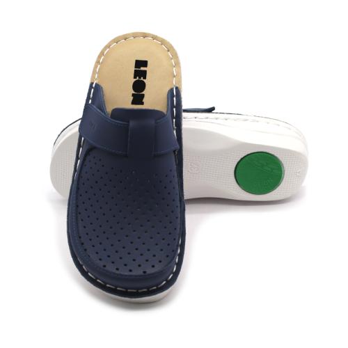 V263 LEON Comfort női bőr klumpa