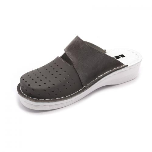 V265 LEON Comfort női bőr klumpa