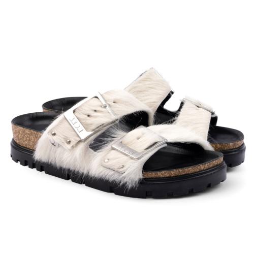 VEIN  6015 LEON Comfort női bőr papucs