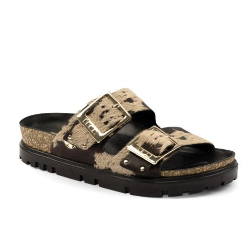 VEIN  6015 LEON Comfort női bőr papucs